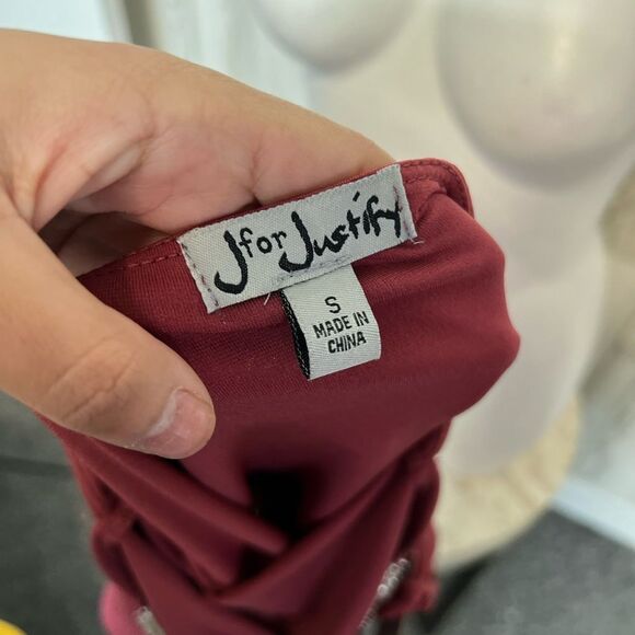 J for justify pink dress backless - Picture 4 of 5